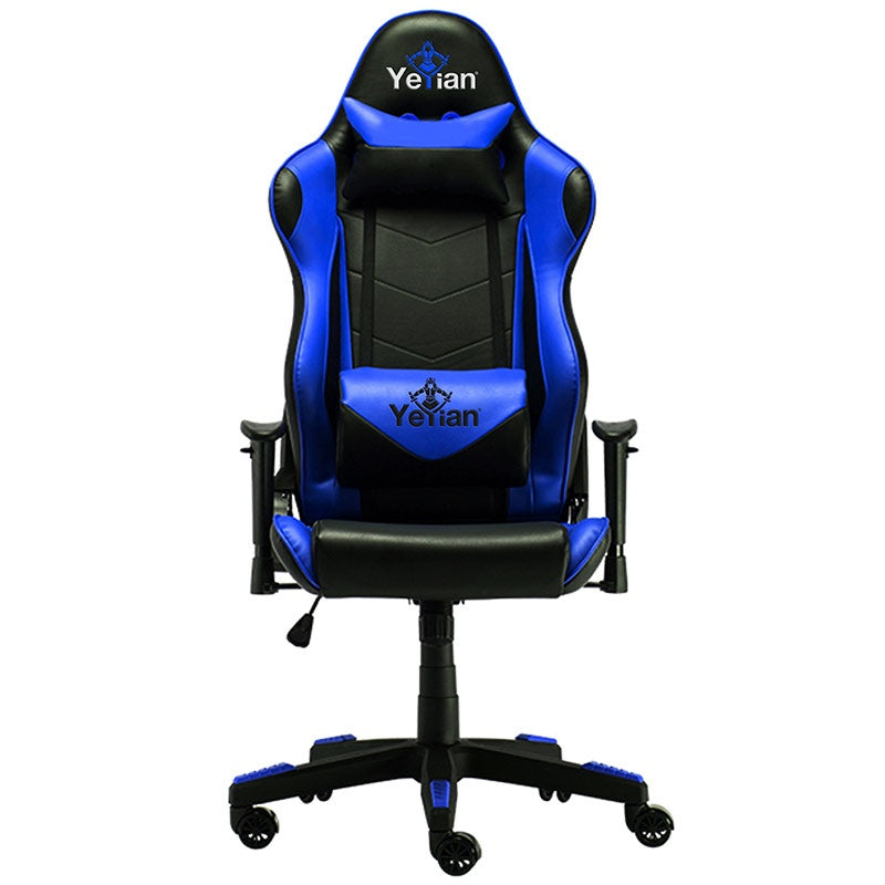 Silla Gamer Yeyian, Yar-9863a Cadira 1150 Reclinable 4d, Azul Poliur