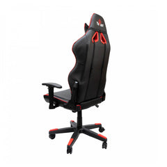 Silla Gamer Yeyian Yar-9863r Cadira 1150 Reclinable 4d Rojo Con Negro, Poliur Hasta 150kg