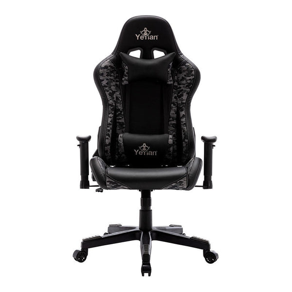 Silla Gaming Yeyian Yfrn-042920 Ryuji Night Camo, Poliester Con Naylon, Soporta Hasta 150kg