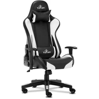 Silla Gaming Yeyian Yfrw-042920 Ryuji White, Poli/Nyl, Soporta 150kg