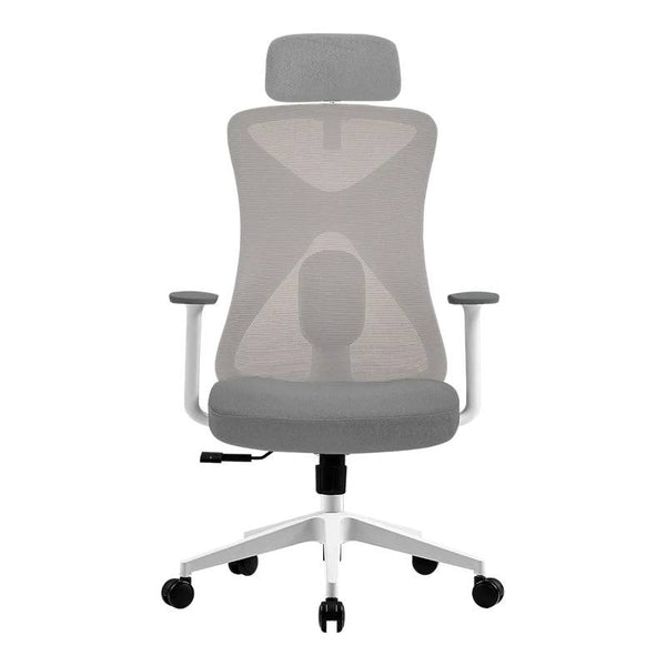 Silla Oficina Floe Pro Ec737 Ergonómica Ajus Lumbar Hast 120 Kg Blanco Ac-937245