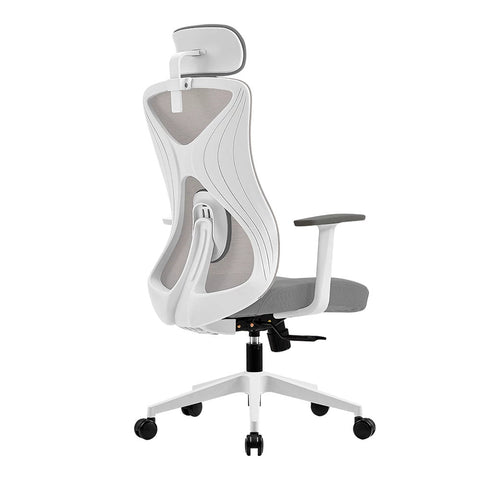 Silla Oficina Floe Pro Ec737 Ergonómica Ajus Lumbar Hast 120 Kg Blanco Ac-937245