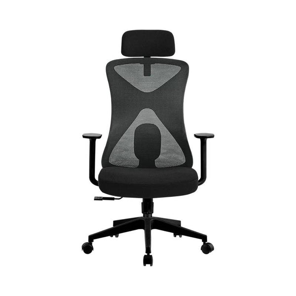 Silla Oficina Floe Pro Ec737 Ergonómica Ajus Lumbar Hasta 120 Kg Negro Ac-937238