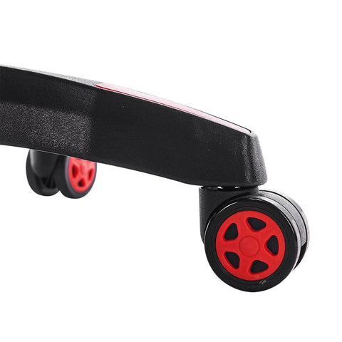 Silla Vorago Start The Game Cgc301-Rd, Tela, Reclinable, Negro con Rojo