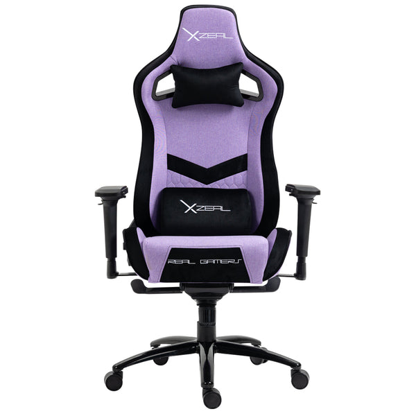 Silla Xzeal Gamer Xz50 Tela Morada, Piston Clase 4 (Xzslt50M)