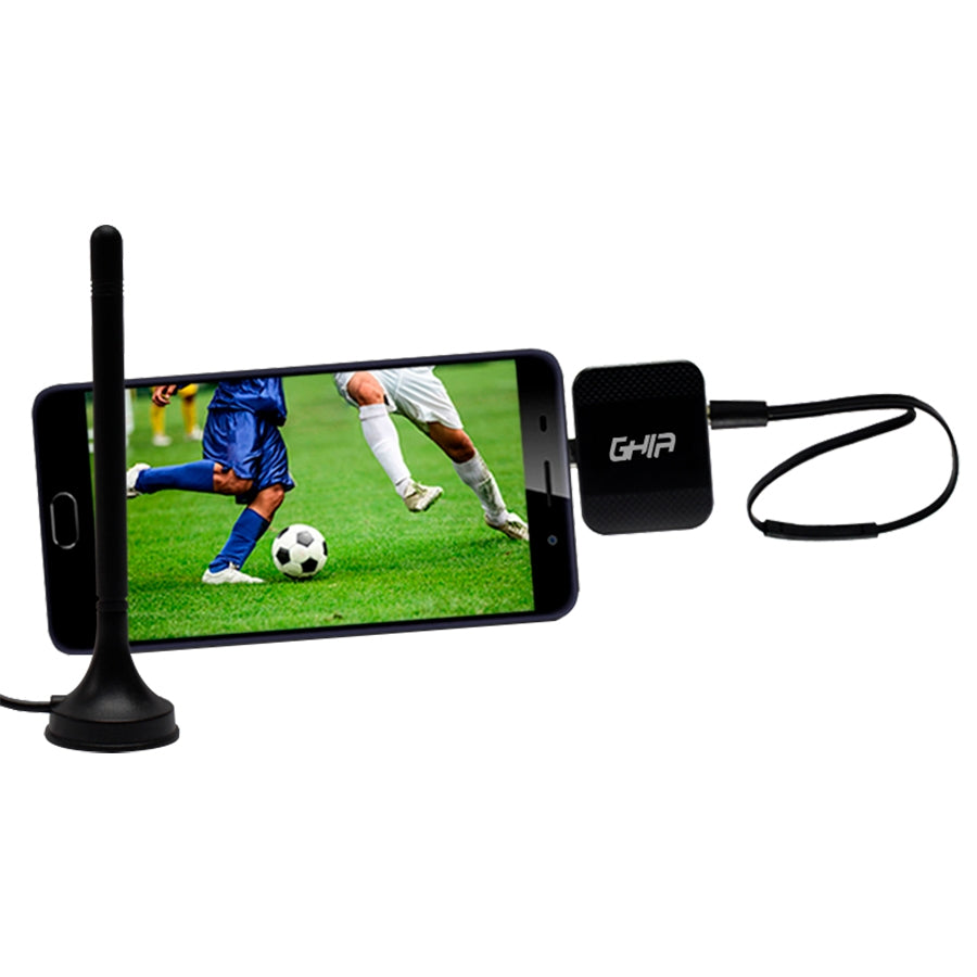 Sintonizador De Tv Ghia Para Dispositivos Moviles Android 2 Antenas