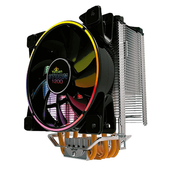 Sistema De Enfriamiento Aire Yeyian Ac1200 Storm S1200 Vent Rgb 120mm