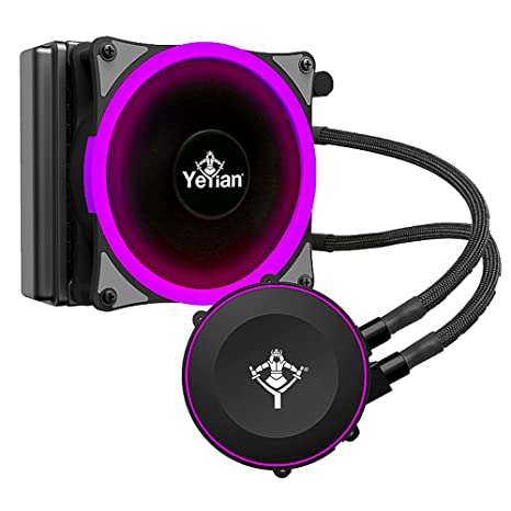 Sistema De Enfriamiento Liquido Yeyian Wc1200 Vatn 1200 Rgb Radiador