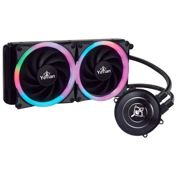 Sistema De Enfriamiento Liquido Yeyian Wc2400 Vatn 1200 Rgb Radiador