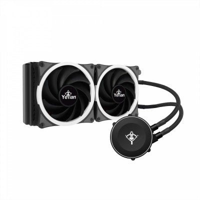 Sistema De Enfriamiento Liquido Yeyian Wc2400 Vatn 1200 Rgb Radiador