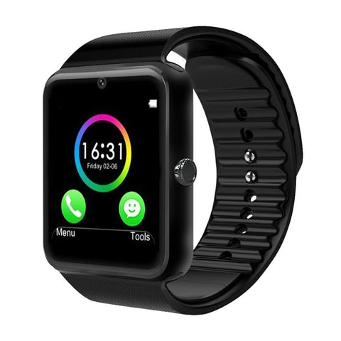 Smart Watch Ginga Gisw01 Negro Con Camara Notificaciones Y Monitoreo Del Sueño