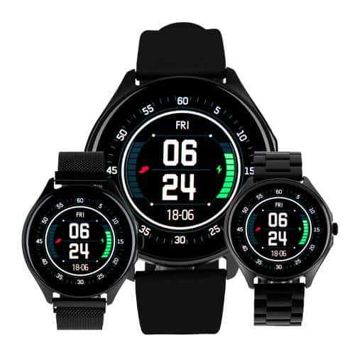 Smartwatch Vorago Redondo Ip67 Bt 5.3 Amoled 1.43" + 2 Extenciones Sw-505