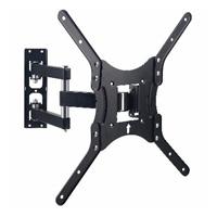 Soporte Brobotix Articulado, Para Tv 26 Pulgadas  A 55 Pulgadas , Soporta 35 Kg  Inclinacion 15 Grados , Giro 180 Grados, Color Negro