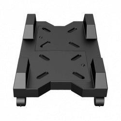 Soporte Brobotix Para Cpu Con Ruedas Plastico Negro