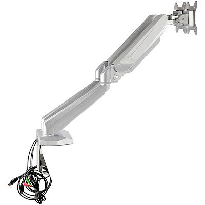 Soporte De Escritorio - Brazos Para 2 Monitores De 12 A 32 Con Hub 2x Usb 3.0 Y Audio 3.5mm - Vesa 75x75 O 100x100 - Startech.Com Modelo Armslimduos