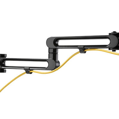 Soporte De Escritorio Para 2 Monitores Hasta De 32 De Montaje Vesa - Articulada - 2 Brazos Giratorios -En Aluminio (Armdual3) - Startech.Com Modelo Armdual3