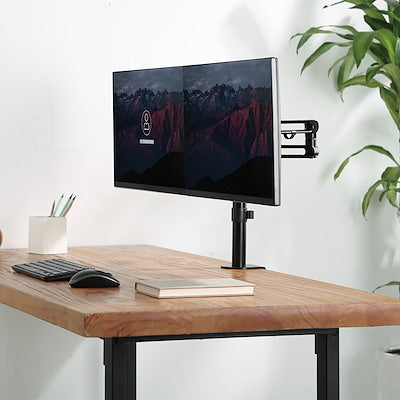 Soporte De Escritorio Para 2 Monitores Hasta De 32 De Montaje Vesa - Articulada - 2 Brazos Giratorios -En Aluminio (Armdual3) - Startech.Com Modelo Armdual3