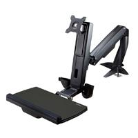 Soporte De Escritorio De Pie Y Sentado - Brazo Ajustable De Montaje En Escritorio De Pie O Sentado Para Un Monitor Vesa De Hasta 34 - Conversor Ergonomico Articulado - Startech.Com Modelo, Armstscp1