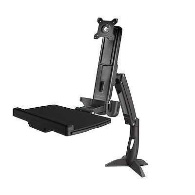 Soporte De Escritorio De Pie Y Sentado - Brazo Ajustable De Montaje En Escritorio De Pie O Sentado Para Un Monitor Vesa De Hasta 34 - Conversor Ergonomico Articulado - Startech.Com Modelo, Armstscp1