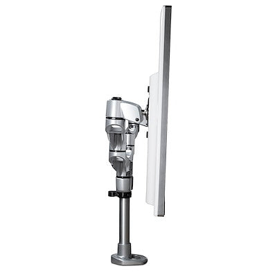 Soporte De Escritorio Premium Para 2 Monitores De Hasta 30 Soporte Vesa De Altura Ajustable - Montaje Mordaja, Ojal En Escritorio - Plata - Startech.Com Modelo Armdualps
