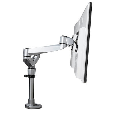 Soporte De Escritorio Premium Para 2 Monitores De Hasta 30 Soporte Vesa De Altura Ajustable - Montaje Mordaja, Ojal En Escritorio - Plata - Startech.Com Modelo Armdualps