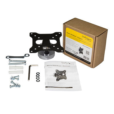 Soporte De Pared Para Un Monitor - De Aluminio - Montura Vesa Para Pantallas De Hasta 27 Pulgadas - Startech.Com Modelo, Armwall