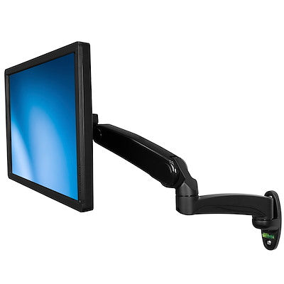 Soporte De Pared Para Un Monitor - Brazo De Montaje En Pared - Con Ajuste De Altura De Un Solo Toque - Para Pantallas Hasta 30 Vesa - Startech.Com Modelo