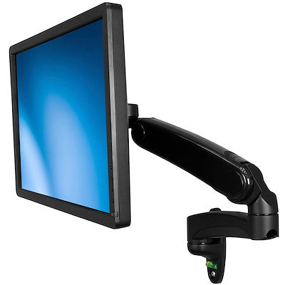 Soporte De Pared Para Un Monitor - Brazo De Montaje En Pared - Con Ajuste De Altura De Un Solo Toque - Para Pantallas Hasta 30 Vesa - Startech.Com Modelo