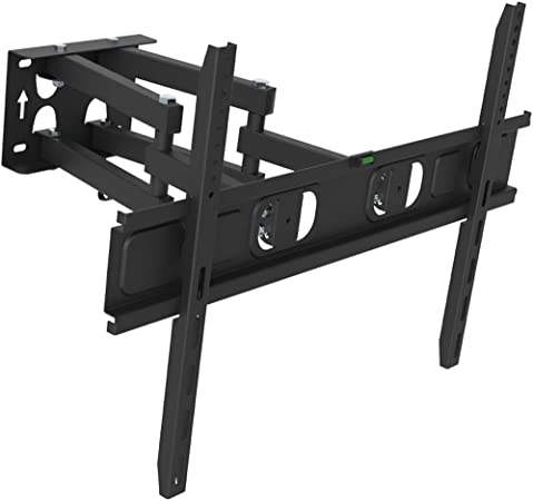 Soporte Ghia Articulado Con Doble Brazo Para Pantalla Led, Lcd, 32-80 Pulgadas, 45kg Max, Inclina Hacia Arriba 10 Y 15 Hacia Abajo, 180 Derecha O Izquierda