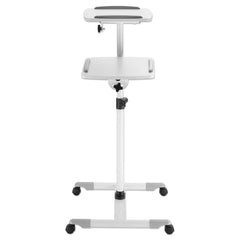 Soporte Manhattan Carrito Proyector Y Laptop 2 Bandejas (461726)