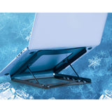 Soporte Manhattan Laptop Tablet 10 A 15.6¨ 5kg Negro Ajustable 462129