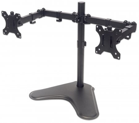 Soporte Manhattan Para 2 Monitores 13 A 32 Sobre Escritorio Vesa 461559