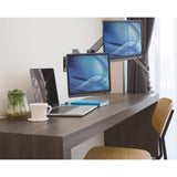 Soporte Manhattan Para 2 Monitores 17 A 32 Pared Con Piston A Gas 461627
