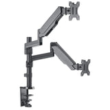 Soporte Manhattan Para 2 Monitores De 17" A 32" Para Escritorio Con Piston 461597