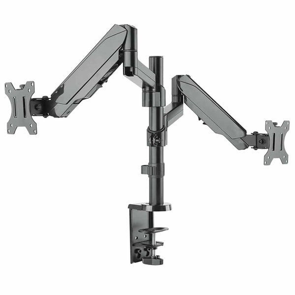 Soporte Manhattan Para 2 Monitores De 17" A 32" Para Escritorio Con Piston 461597