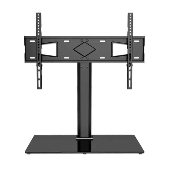 Soporte Manhattan Tv Para Mesa 45kg 32-65" Ajustable Base Vidrio (462297)