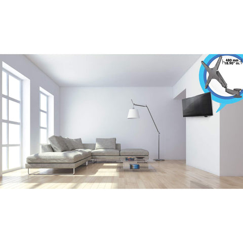 Soporte Manhattan Tv Para Pared 30kg 21¨ A 60¨ Piston A Gas (Vesa) 461641