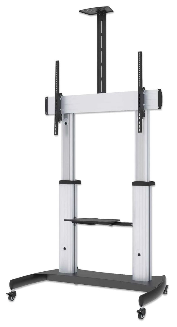 Soporte Manhattan Tv Tipo Carro 100kg, 60a100 Aluminio Repisa 461672