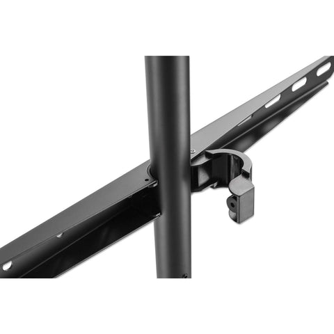 Soporte Manhattan Tv Tripode 45a 65 32kg Madera Nogal Alu Acero 461795
