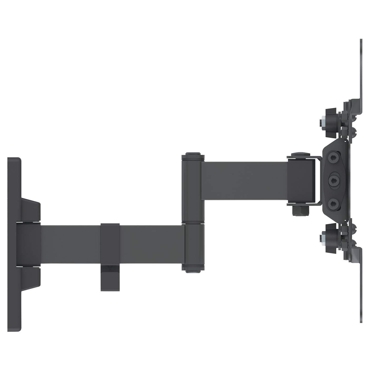 Soporte para TV, de pared, movimiento articulado, pantallas planas de 13" a 43" de máximo 20 kg