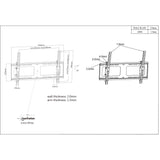 Soporte Tv Manhattan Para Pared 80kg, 37 A 80 Con Inclinación 461481