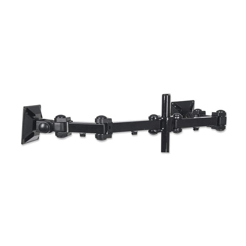Soporte Universal Manhattan Para 2 Monitor Escritorio De 13" A 24" 6kg 420808