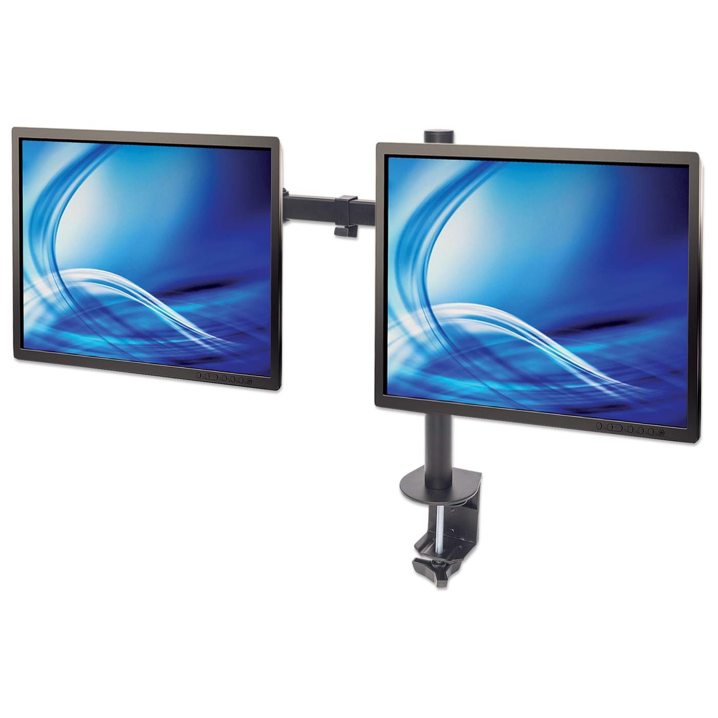 Soporte Universal Manhattan Para 2 Monitores De 13" A 32" 461528