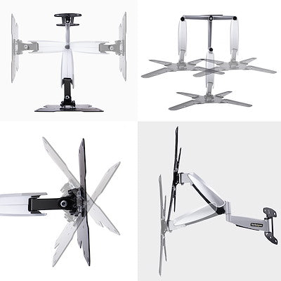 Soporte Vesa De Pared Para Tv De 23 A 55 Pulgadas - Soporte Mural Vesa - Ajustable Con Movimiento Total - 30kg - Startech.Com Modelo Fha-Tv-Wall-Mount
