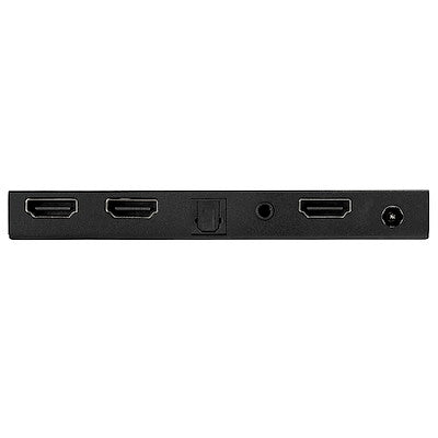 Splitter Hdmi De 2 Puertos (1x2) De Audio Y Video Hdmi 2.0 4k 60hz Con Escalador Y Extractor De Audio (3.5mm/Spdif) - 1 Entrada Y 2 Salidas - Copiado Edid - Tv/Proyector - Startech.Com Modelo St122hd20