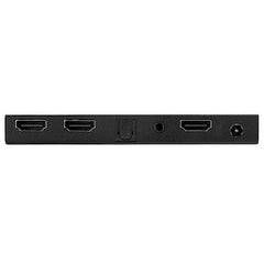 Splitter Hdmi De 2 Puertos (1x2) De Audio Y Video Hdmi 2.0 4k 60hz Con Escalador Y Extractor De Audio (3.5mm/Spdif) - 1 Entrada Y 2 Salidas - Copiado Edid - Tv/Proyector - Startech.Com Modelo St122hd20