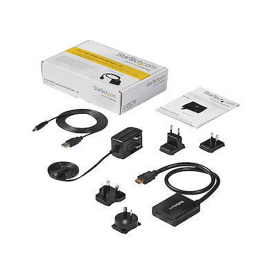 Splitter Hdmi De 2 Puertos - Divisor De Video Hdmi De 2 Puertos - Splitter Hdmi 4k 30hz De 2x1 Alimentado Por Usb - Startech.Com Modelo St122hd4ku