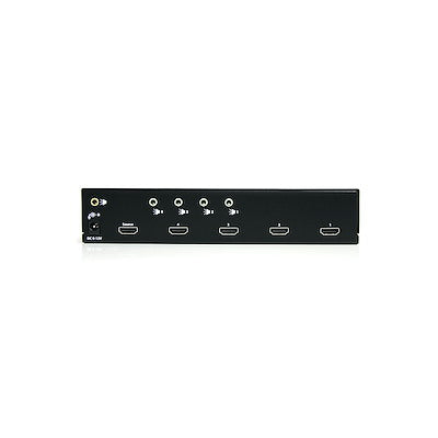 Splitter Hdmi De 4 Puertos - Divisor Bifurcador Hdmi De 4 Puertos Con Amplificador - Splitter - Hdmi Hembra - Mini-Jack Hembra - 1920x1200 1080p - Startech.Com Modelo, St124hdmi2