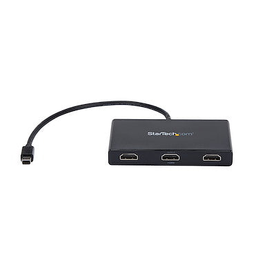 Splitter Multiplicador Mst A 3 Puertos Hdmi - Hub Mst - Adaptador Multimonitor - Concentrador Mst Displayport 1.2 - 3x 1080p - Alimentado Por El Bus - Windows - Startech.Com Modelo Mstdp123hd