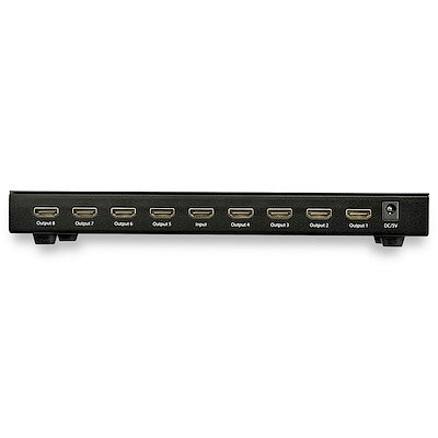 Splitter Puertos - Divisor Splitter Hdmi De 8 Puertos - 4k 60hz Con Audio 7.1 - Startech.Com Modelo St128hd20hdmi De 8